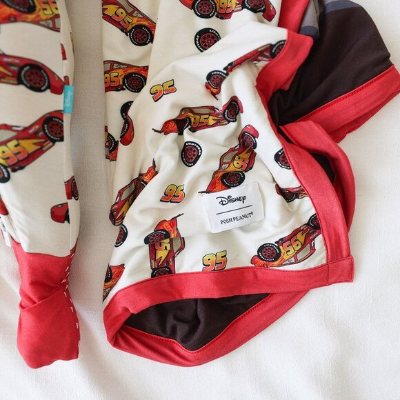 NWT Posh Peanut Disney Pixar Lightning McQueen & Cars Luxette Patoo - Picture 2 of 7